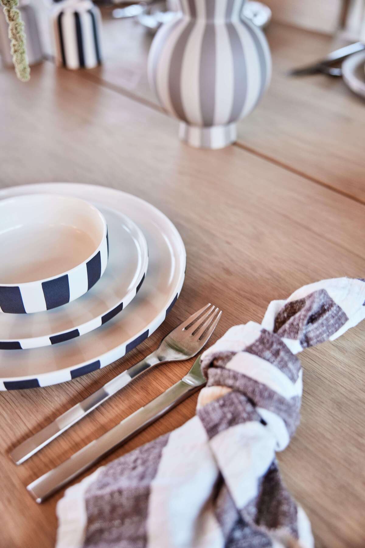 Assiette en grès 20xH2cm