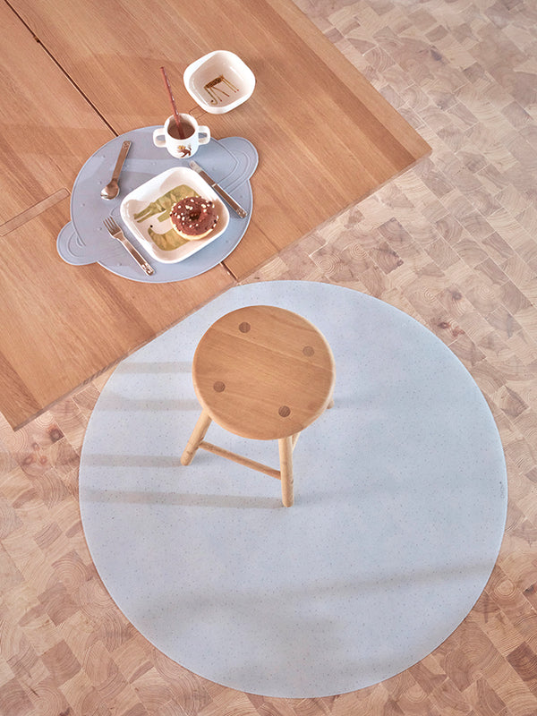 Set de table bleu en silicone H0,2x45,3x36,1cm