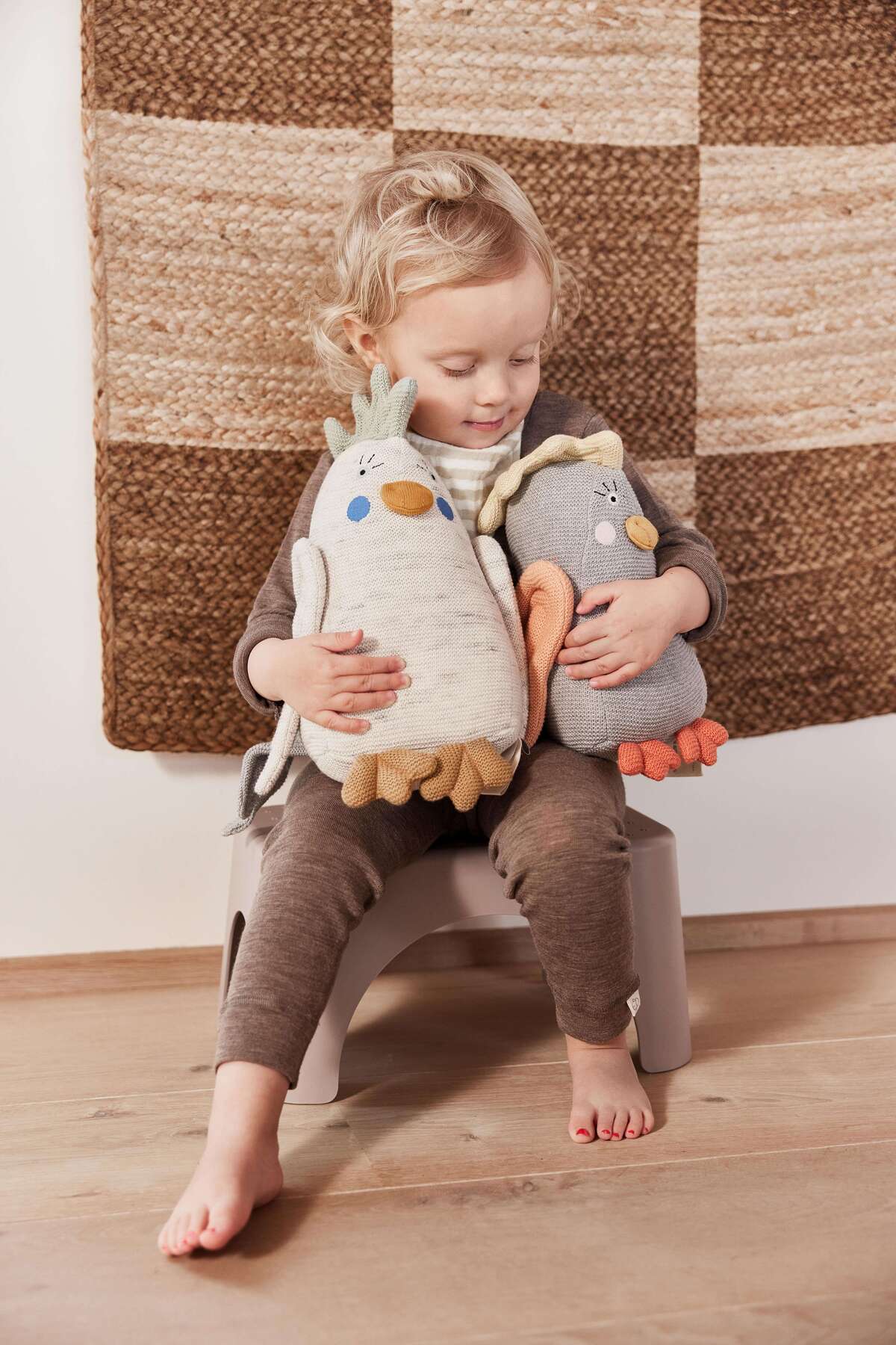 Peluche en coton H25x24x13cm