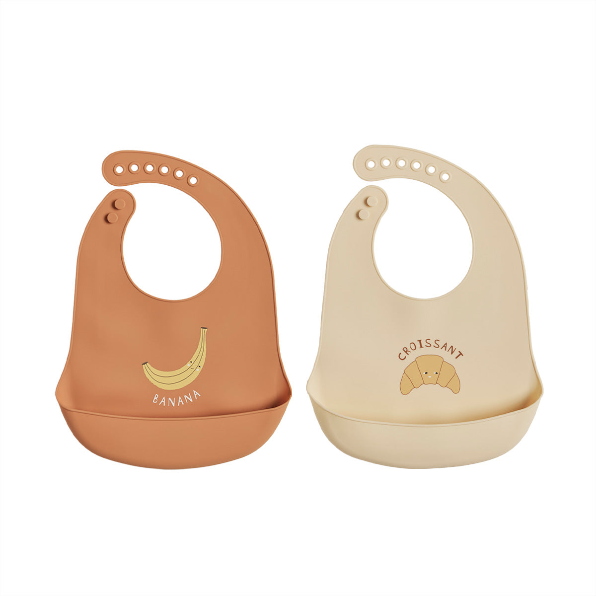 Bavoir Lot de 2 H5x27x19cm