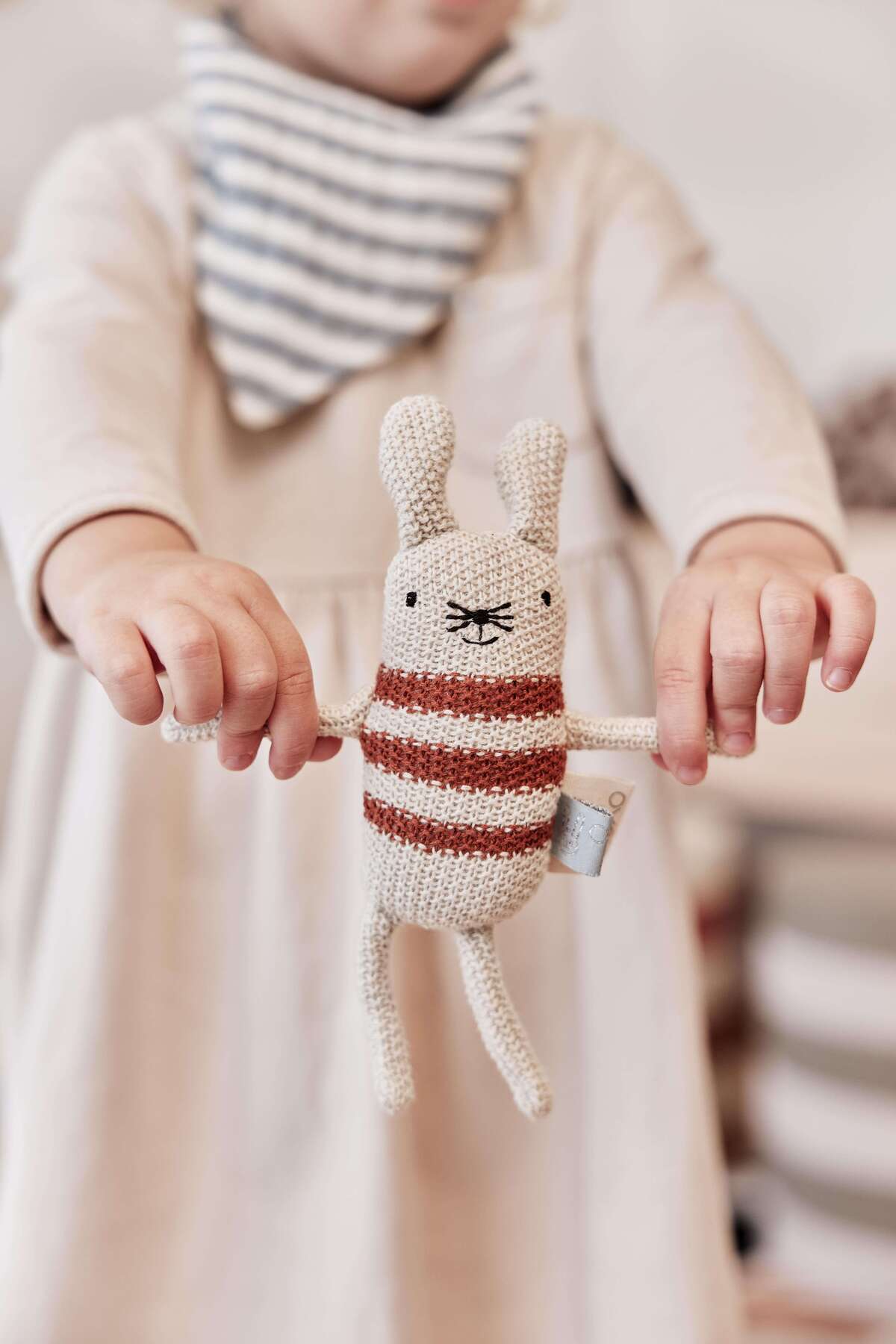 Peluche en coton H3.5x17.5x13cm