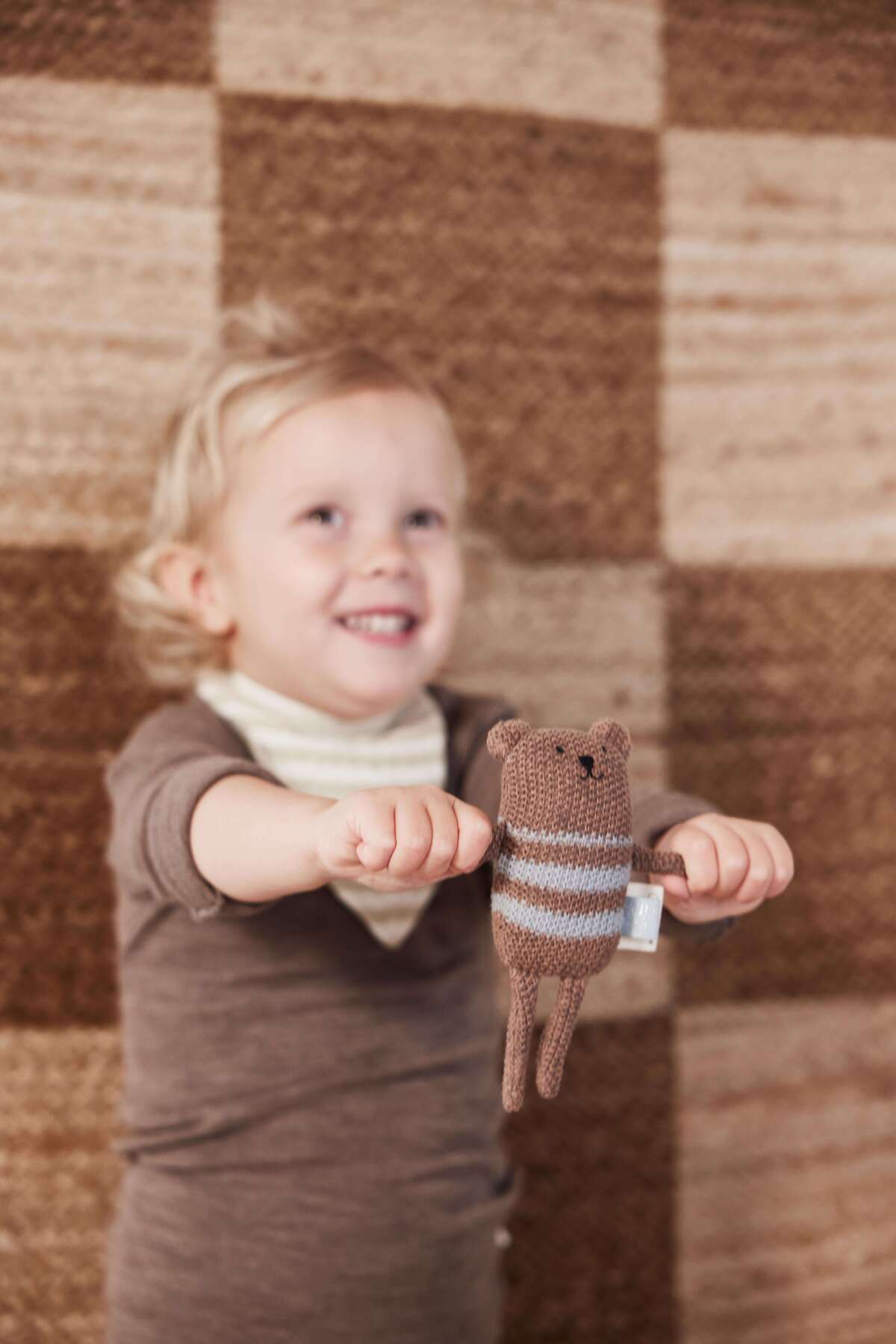 Peluche en coton H3.5x16x12cm