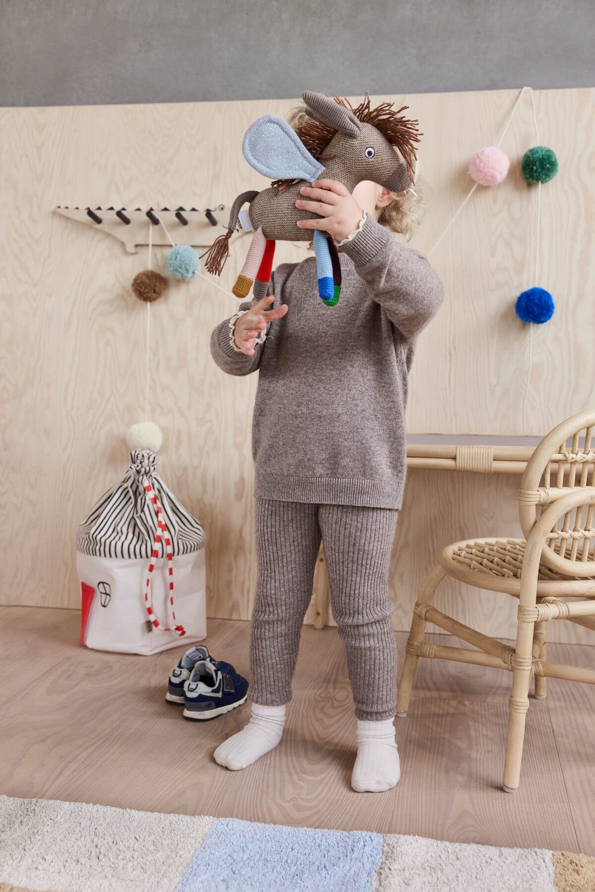 Peluche en coton H23x20x6cm