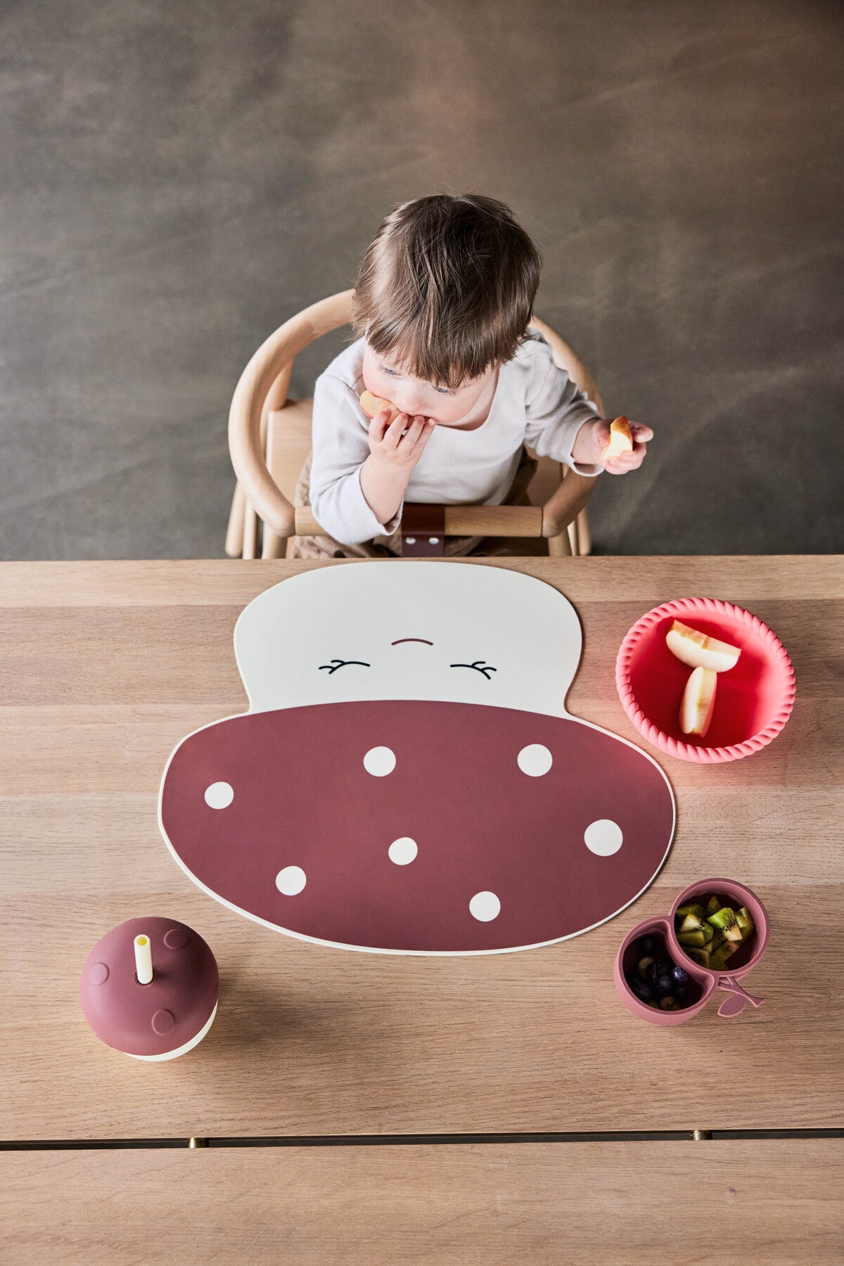 Gourde enfant en silicone H16x10x10cm