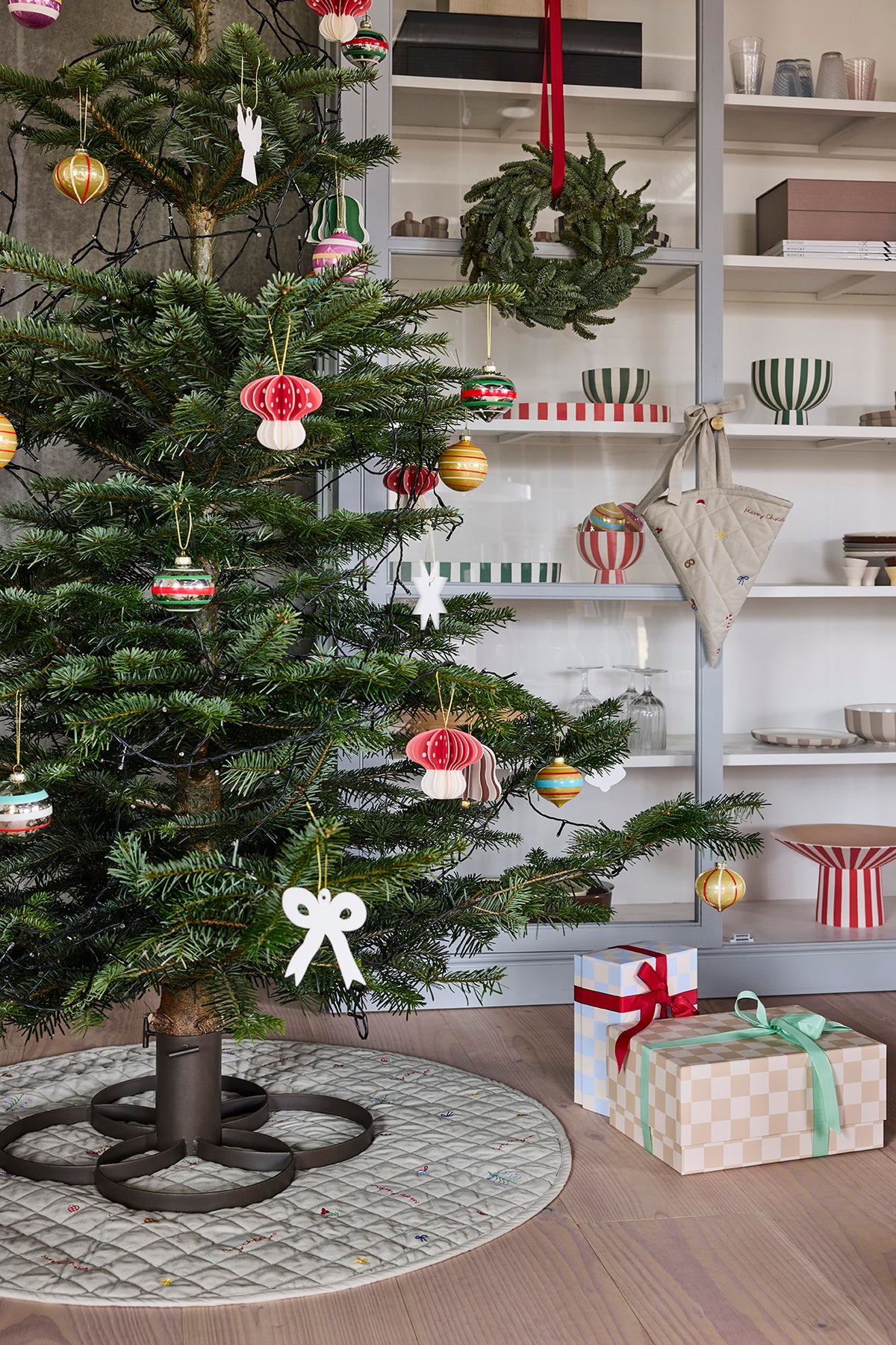 Christmas Mushroom Paper Ornament - Pack of 3