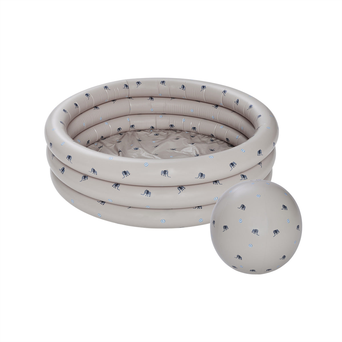 Elephant Swimming Pool Small & Beach Ball