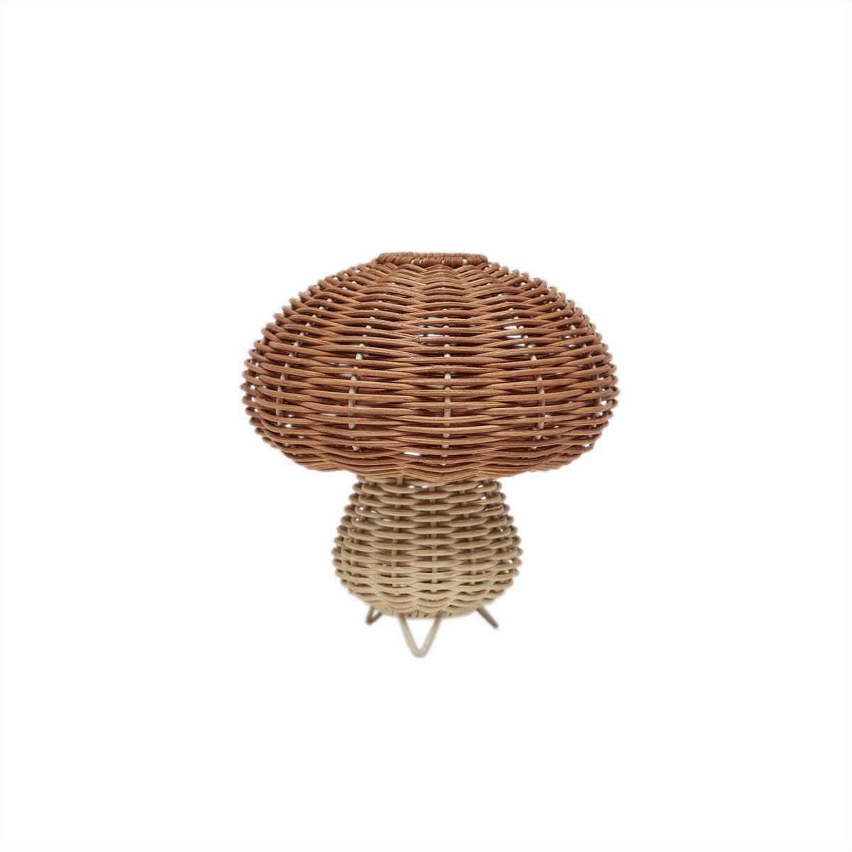 Mushroom Rattan Night Light