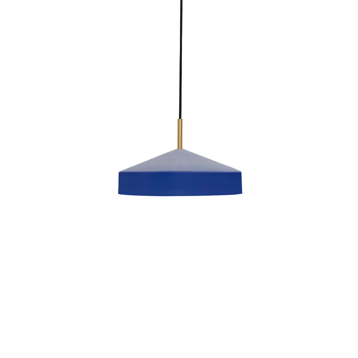Lampe suspendue bleu en métal Ø30xH18cm