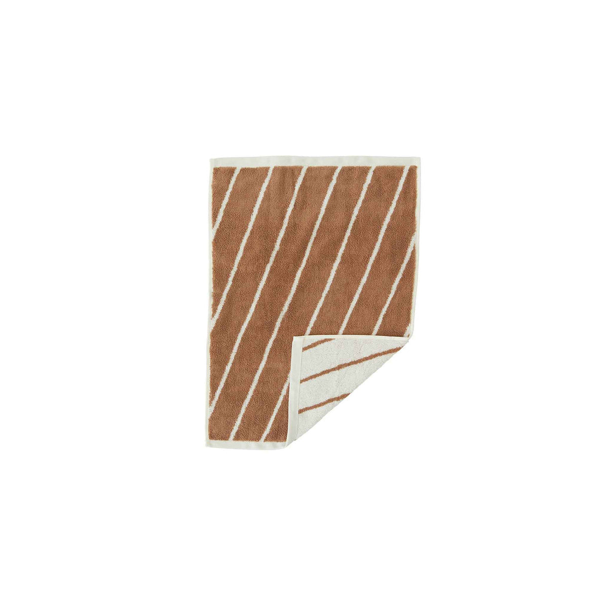 Serviette Raita rayée multicolore en coton organique H60x40cm