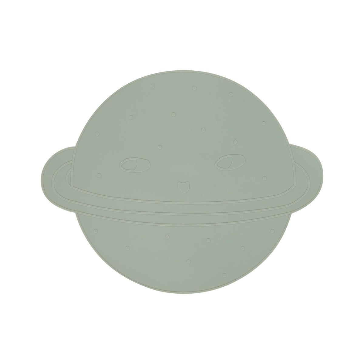 Set de table bleu en silicone H0,2x45,3x36,1cm