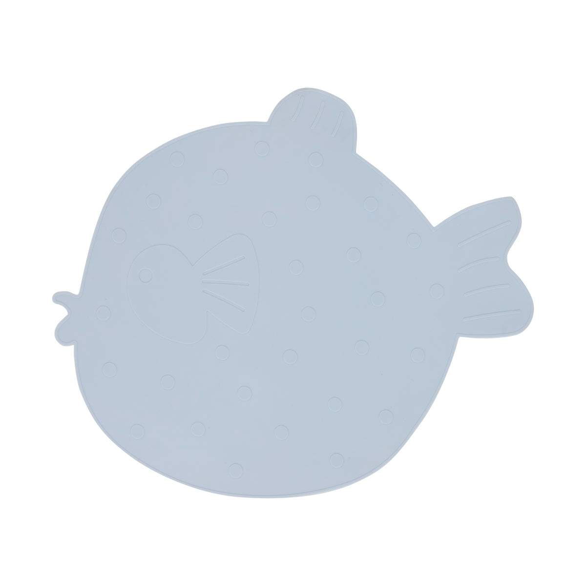 Set de table bleu en silicone H0,2x47,5x40,3cm