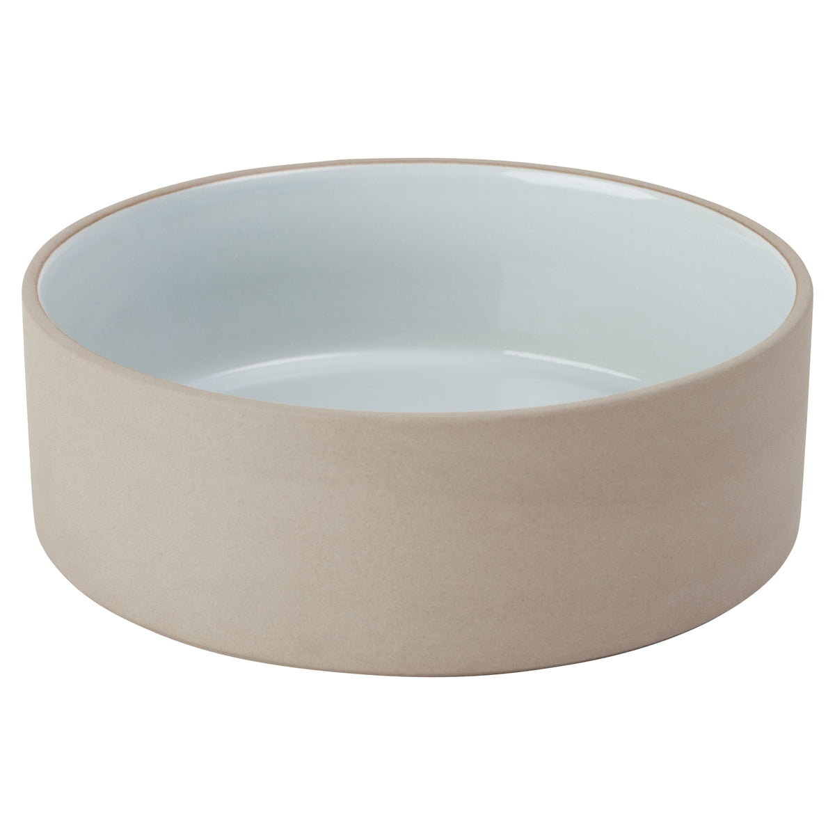 Gamelle bleu en céramique Ø21xH6,9cm