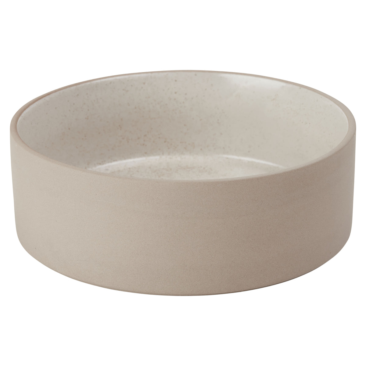 Gamelle blanc en céramique Ø19,5xH6,5cm