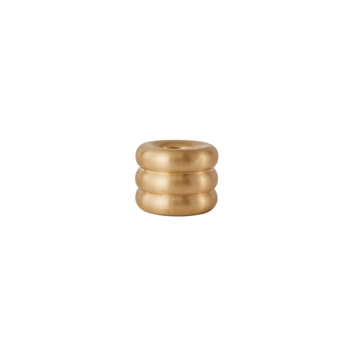 Savi Solid Brass Candleholder