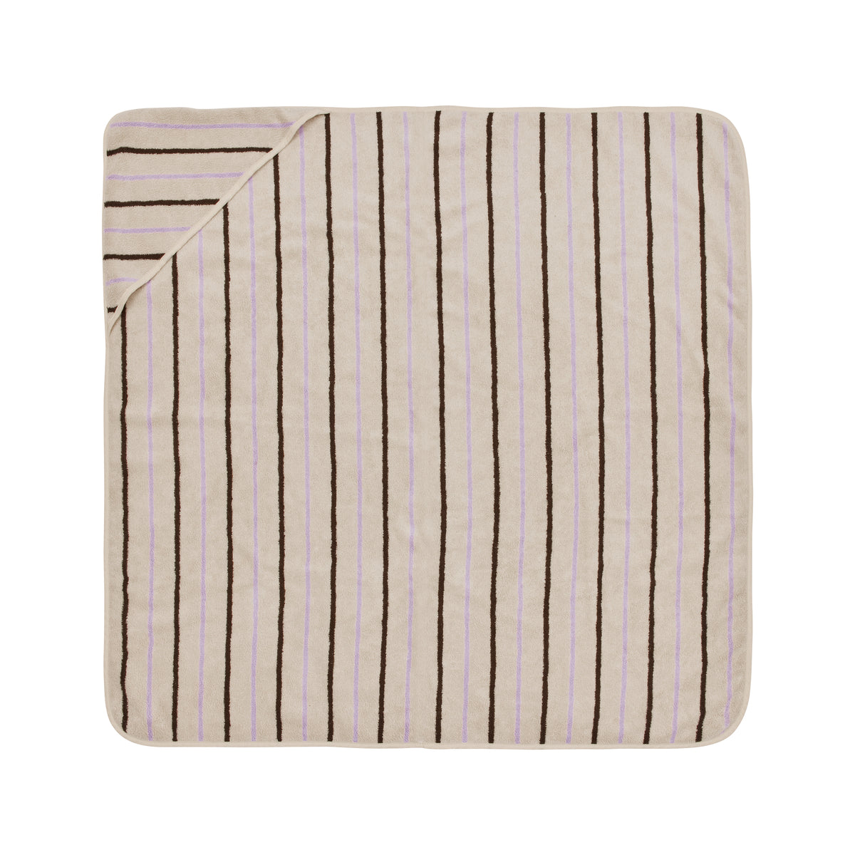 Serviette de bain blanc en coton organique H100x100cm