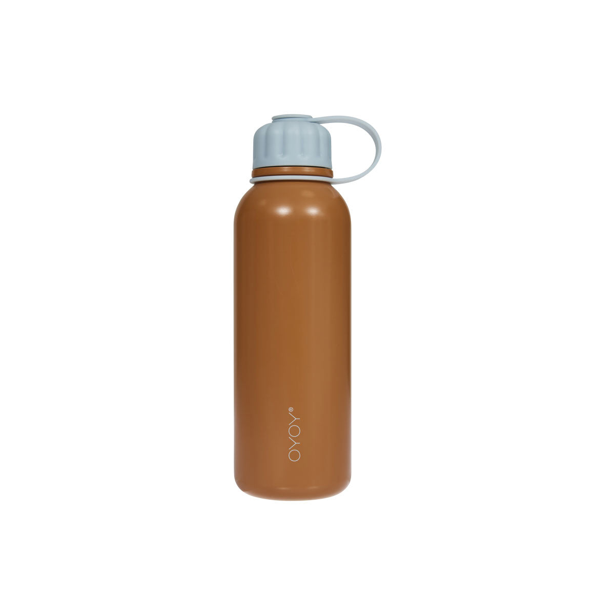 Bouteille marron en acier inoxydable Ø6,8xH22,4cm