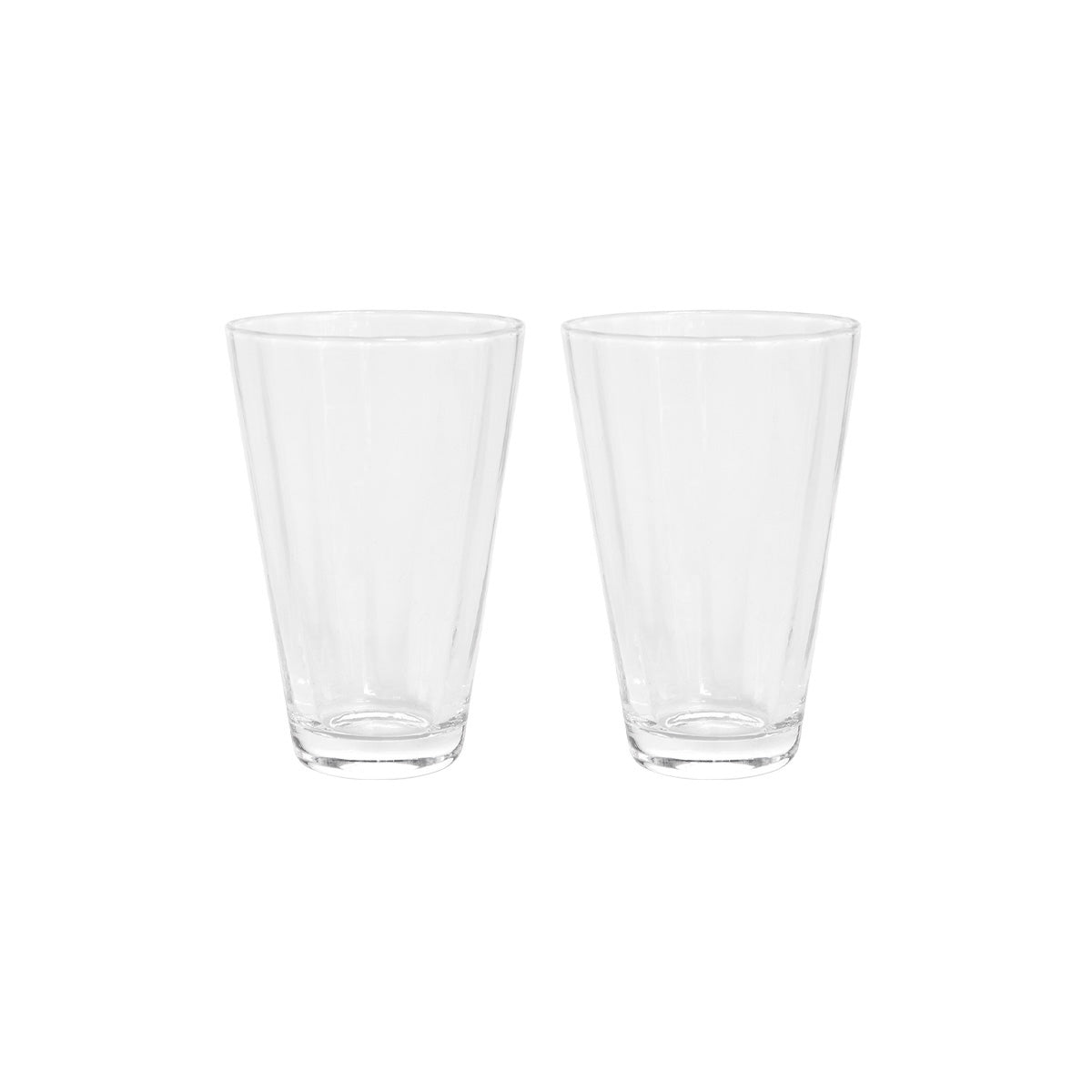 Yuka Groove Glass - Pack of 2