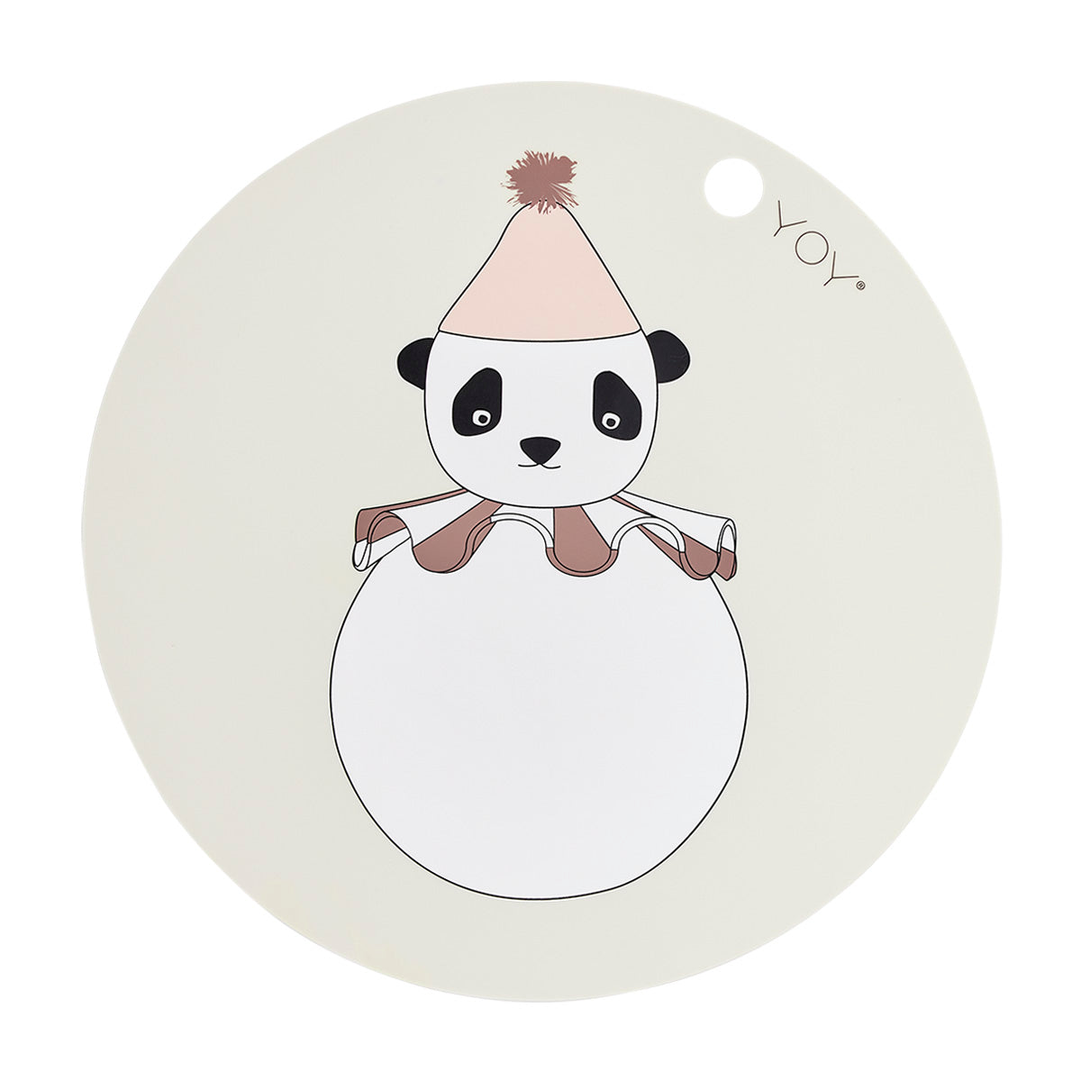 Placemat Panda Pompom