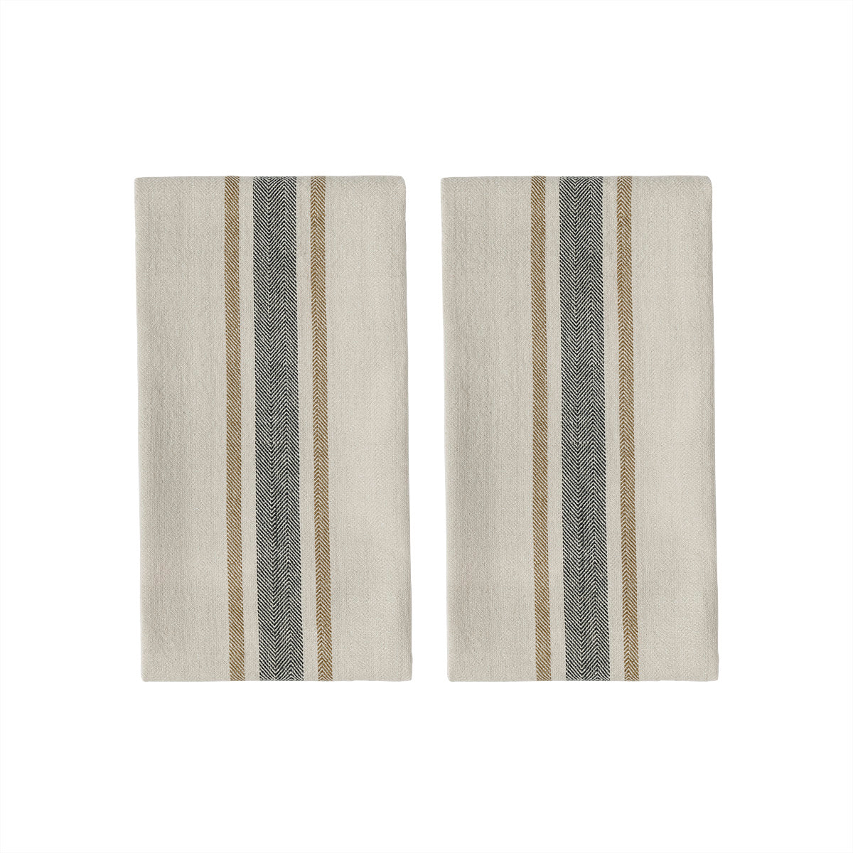 Serviette de table Lot de 2 en coton 70x50cm