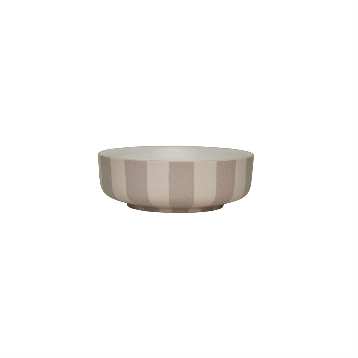Bol en grès 13xH4.5cm