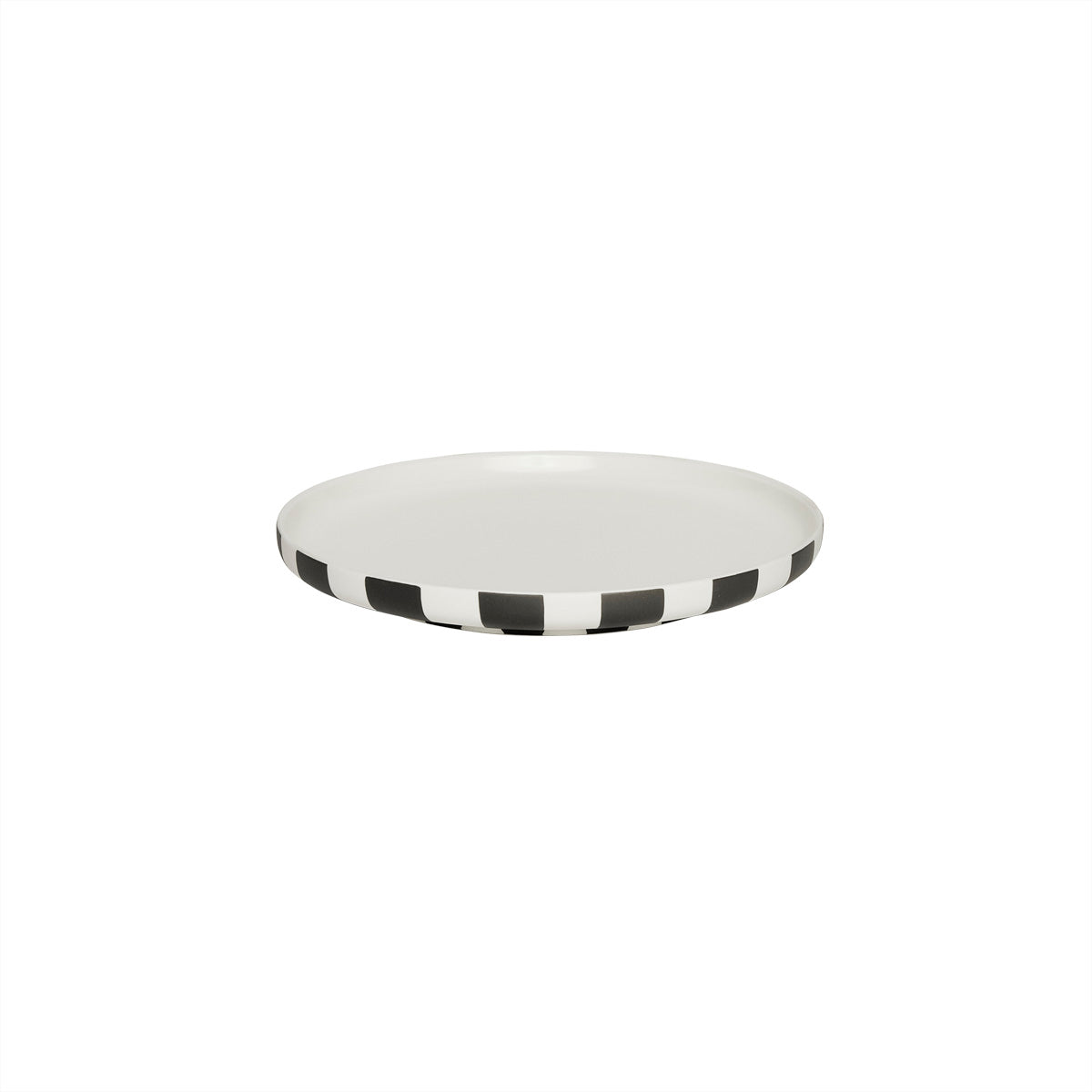 Assiette en grès 20xH2cm