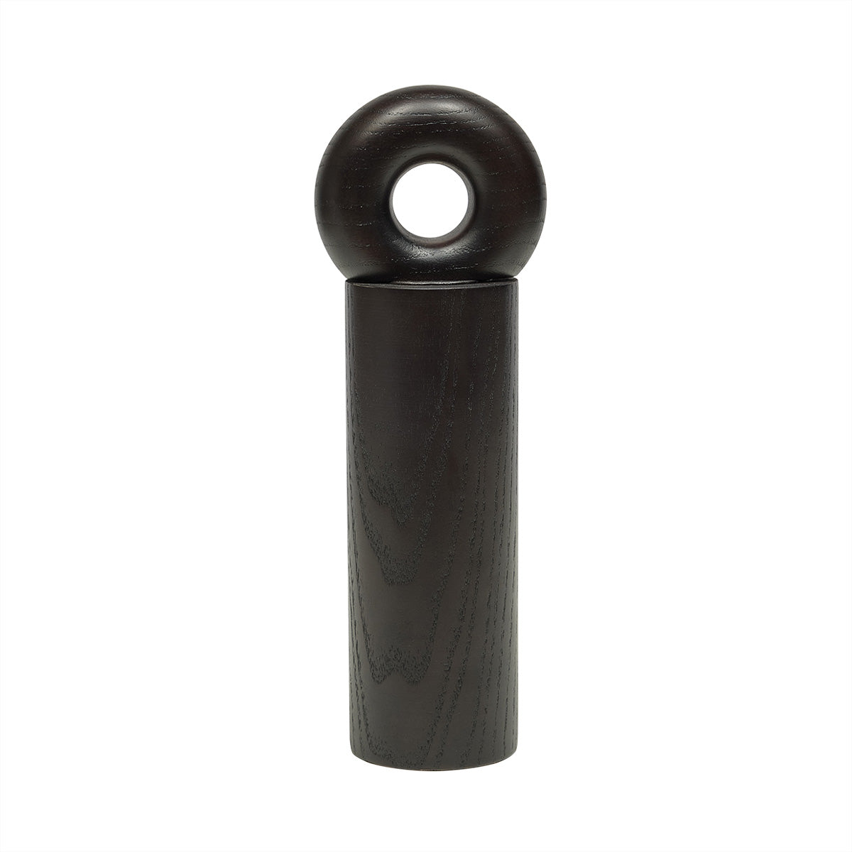 Moulin à poivre en bois Ø7,5xH22cm