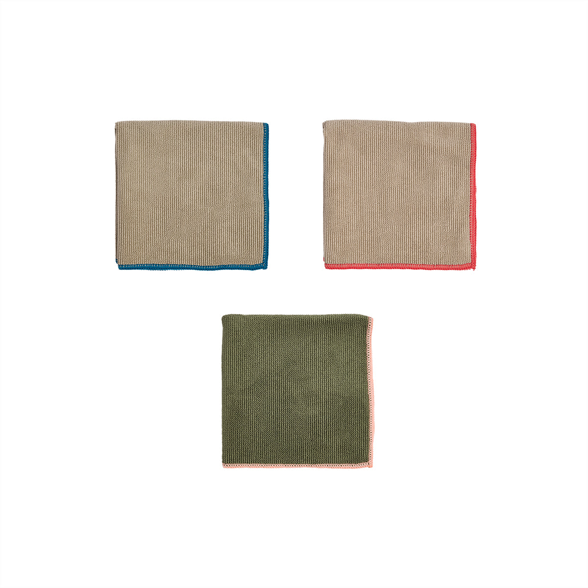 Torchon à vaisselle en microfibre Mundus - Lot de 3