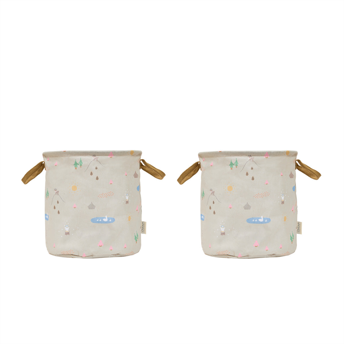 Deer & Duck Storage Basket Medium - Set of 2