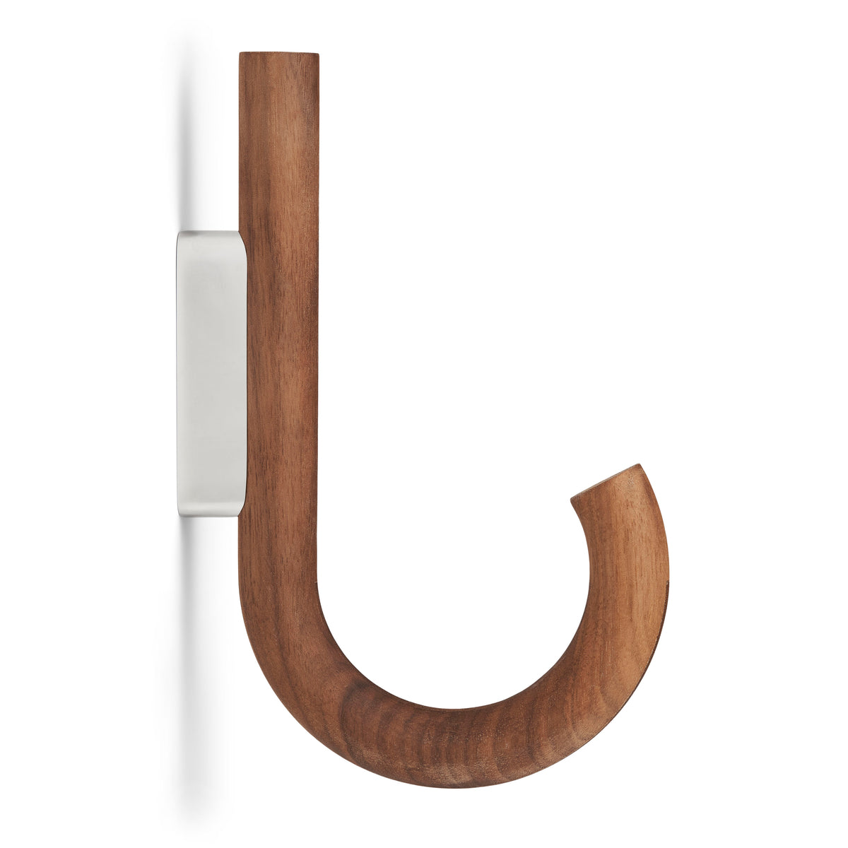 HOOK Hanger Walnut Chrome
