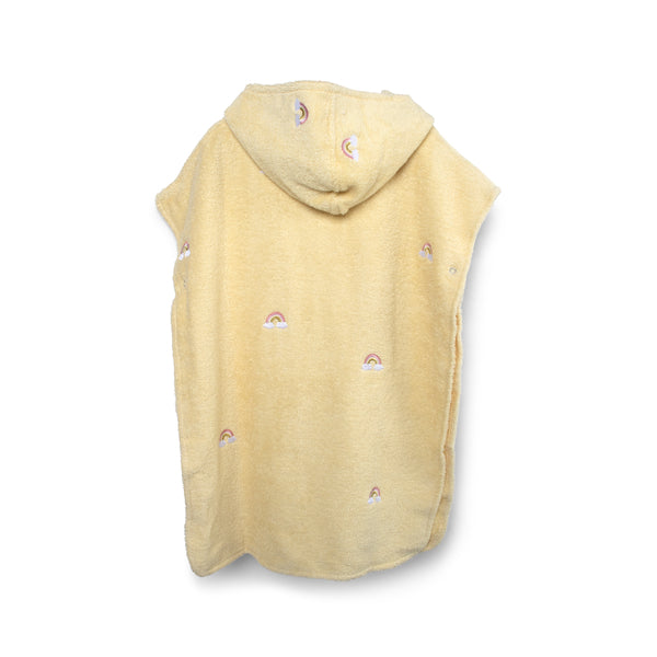 Embroidered poncho GOTS – Unicorn Shores